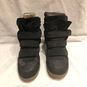 Isabel Marant Beckett Black Wedges size 40